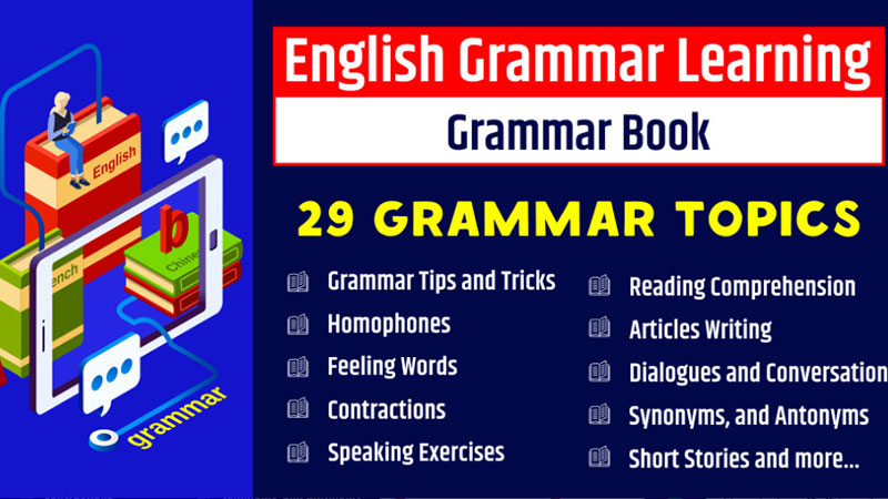 App học tiếng anh english grammar book