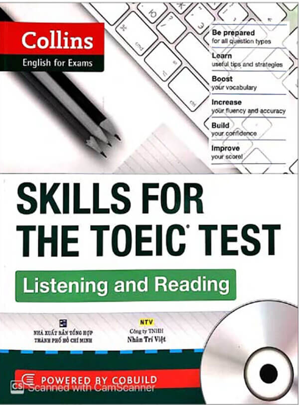 Sách Collins skills for the TOEIC test