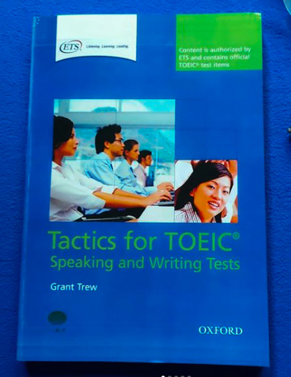 Sách Tactics for TOEIC writing and speaking