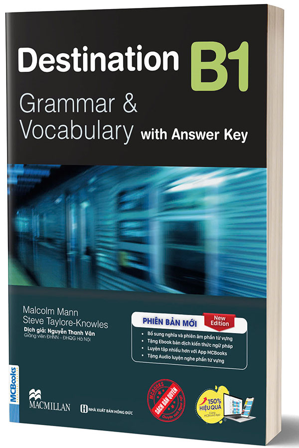 Sách ngữ pháp B1 Destination Grammar & Vocabulary B1